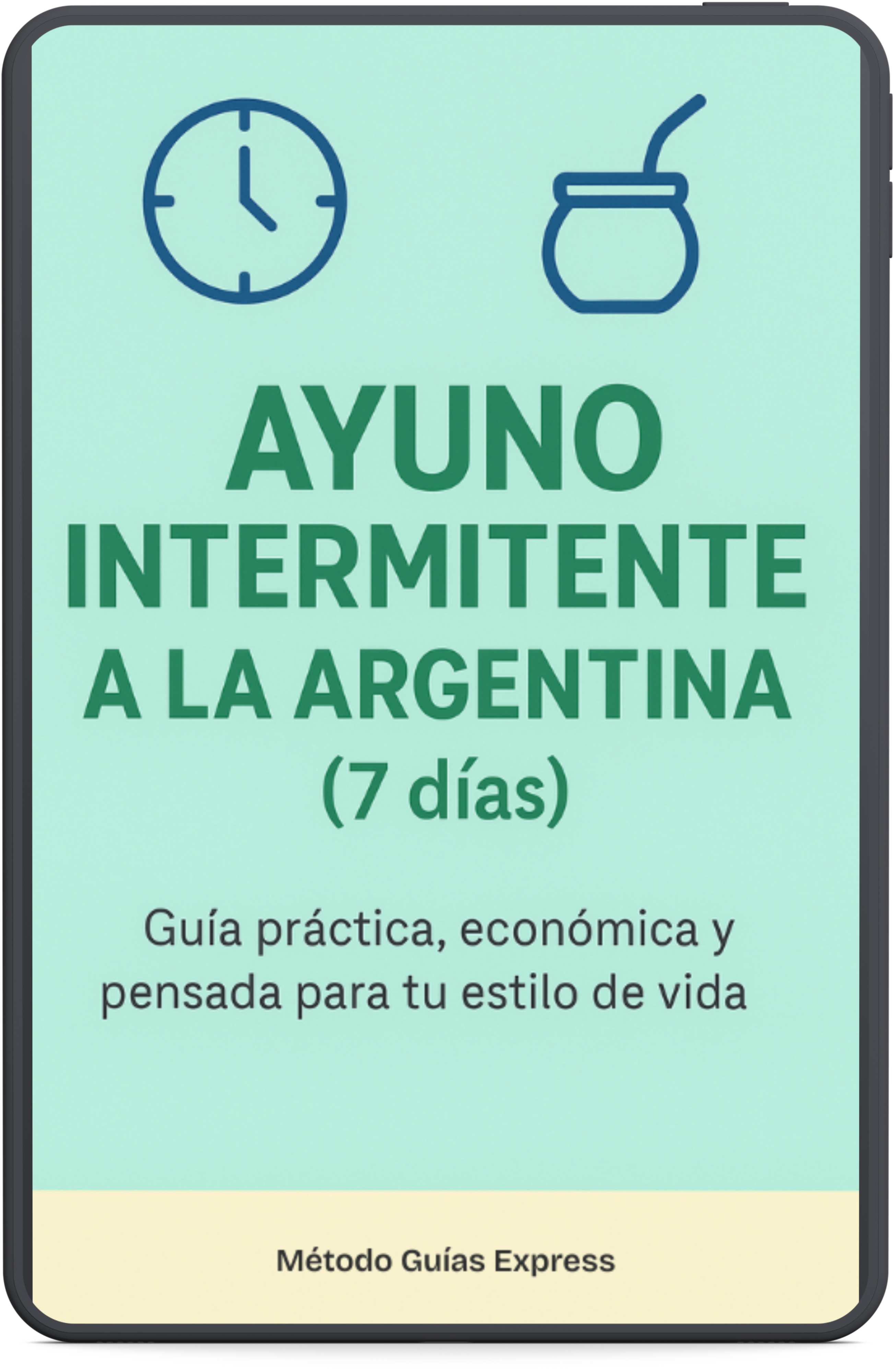 Ayuno Intermitente a la Argentina + I.A. CHEF Y ASESOR DE AYUNO