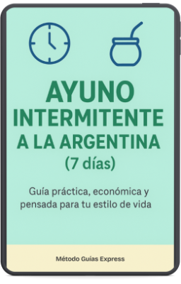 Ayuno Intermitente a la Argentina 7 Días
